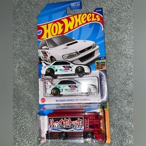 Three treasure hunt cars